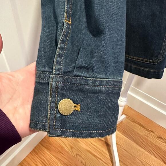 Gerard Darel Aude Cotton Denim Jacket - Picture 9 of 11